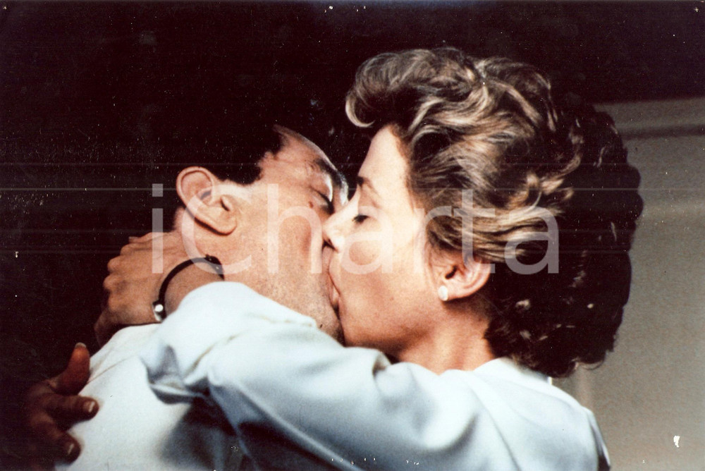 Fotografia d epoca originale 1991 GUILTY BY SUSPICION Robert DE NIRO Annette BENING Movie Irwin WINKLER Foto 1