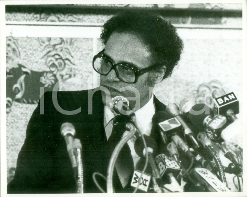 Fotografia d epoca originale 1979 NEW YORK Benjamin HOOKS Presidente National Association Colored People Foto 1