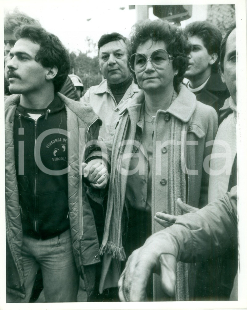 Fotografia d epoca originale 1979 NEW YORK CITY Juanita CASTRO manifesta alle NAZIONI UNITE Fotografia 1