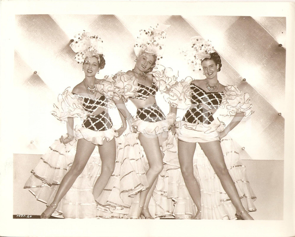 Fotografia d epoca originale HIT PARADE OF 1947 Ballerine di SAMBA Regia di Frank McDONALD Musical Foto 1