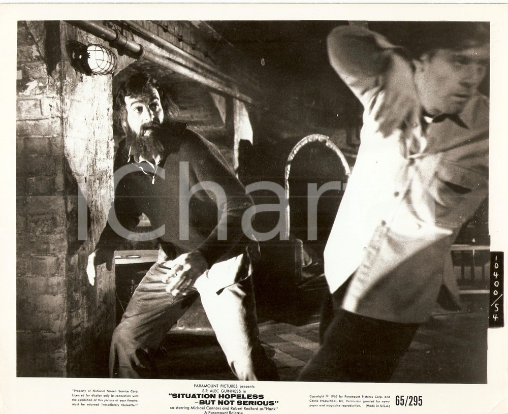 Fotografia d epoca originale 1965 SITUATION HOPELESS BUT NOT SERIOUS Robert REDFORD Gottfried REINHARDT Foto 1