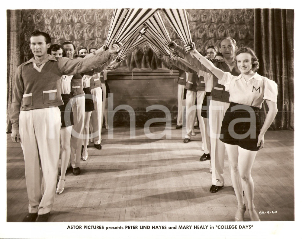 Fotografia d epoca originale 1941 ZIS BOOM BAH Corpo di ballo con megafoni Regia di William NIGH Foto 1