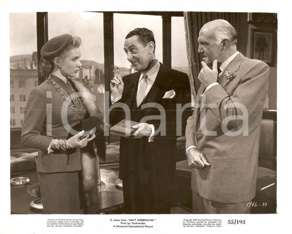 Fotografia d epoca originale 1955 AIN T MISBEHAVIN Piper LAURIE Reginald GARDINER Film Edward BUZZELL Foto 1