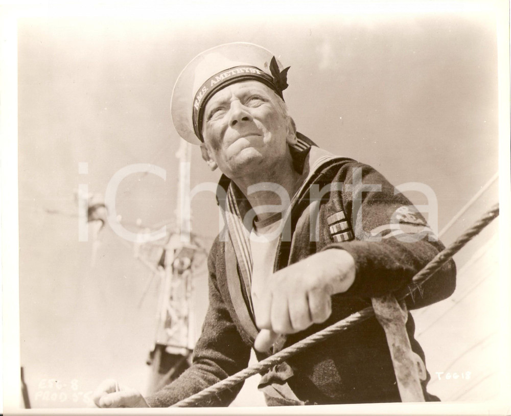 Fotografia d epoca originale 1957 BATTLE HELL William HARTNELL Marinaio Regia di Michael ANDERSON Foto 1
