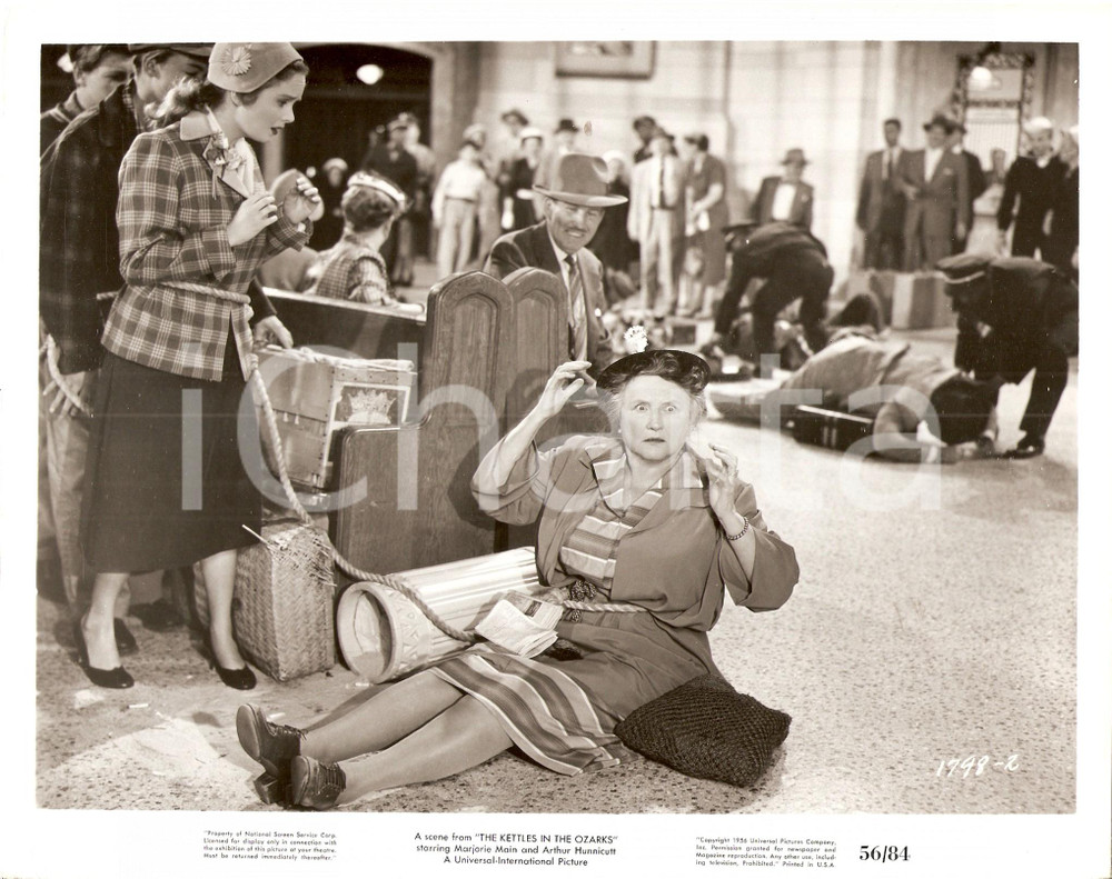 Fotografia d epoca originale 1956 KETTLES IN THE OZARKS Marjorie MAIN Cheryl CALLAWAY Charles LAMONT Foto 1