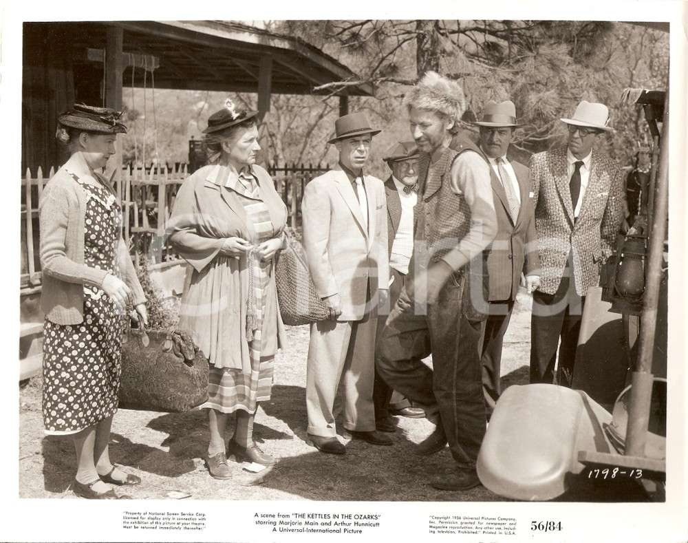 Fotografia d epoca originale 1956 KETTLES IN THE OZARKS Una MERKEL Arthur HUNNICUTT Marjorie MAIN Foto 1