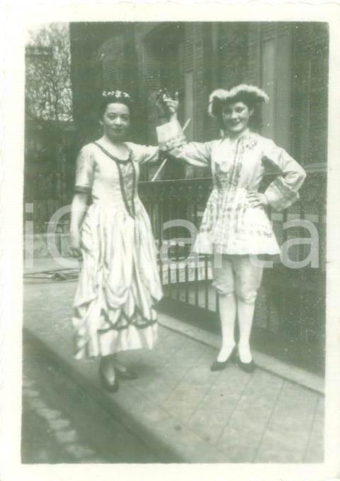 Fotografia d epoca originale 1934 FRANCE TEATRO RURALE Monsieur et Madame Jean Foto cm 6 x 8 1