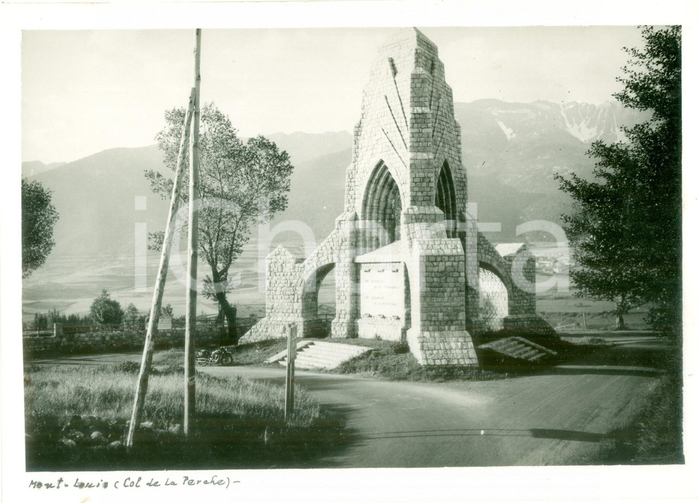 Fotografia d epoca originale 1960 ca LA CABANASSE F Mont Louis Col de LA PERCHE Fotografia 1