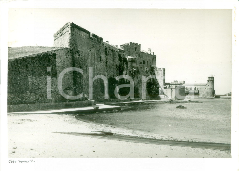 Fotografia d epoca originale 1960 ca ARGELESSURMER F Veduta della CÃ´te Vermeille Fotografia 1
