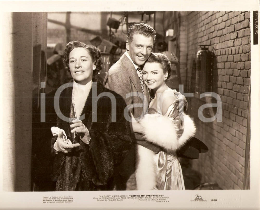 Fotografia d epoca originale 1949 YOU RE MY EVERYTHING Dan DAILEY Anne BAXTER Anne REVERE Estintore Foto 1