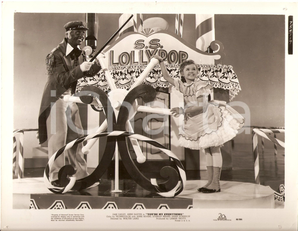 Fotografia d epoca originale 1949 YOU RE MY EVERYTHING Shari ROBINSON Dan DAILEY Minstrel show Foto 1