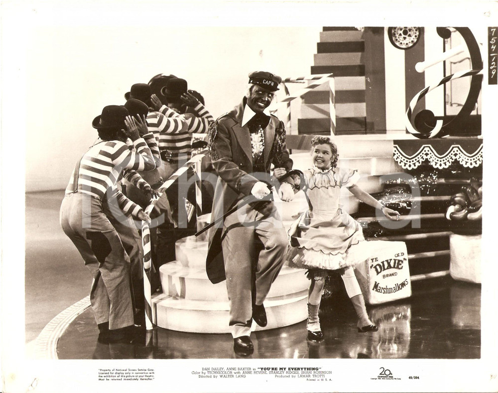 Fotografia d epoca originale 1949 YOU RE MY EVERYTHING Dan DAILEY Shari ROBINSON Minstrel show Foto 1