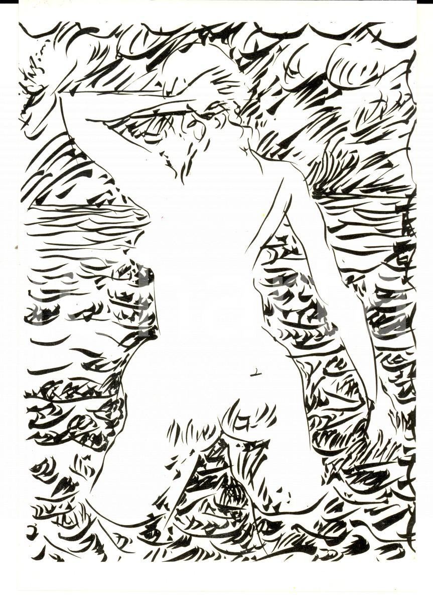 Cartolina originale da collezione 41/1983 Cartolina Pericle FAZZINI XXV Giornata del francobollo ed. numerata 0026 1