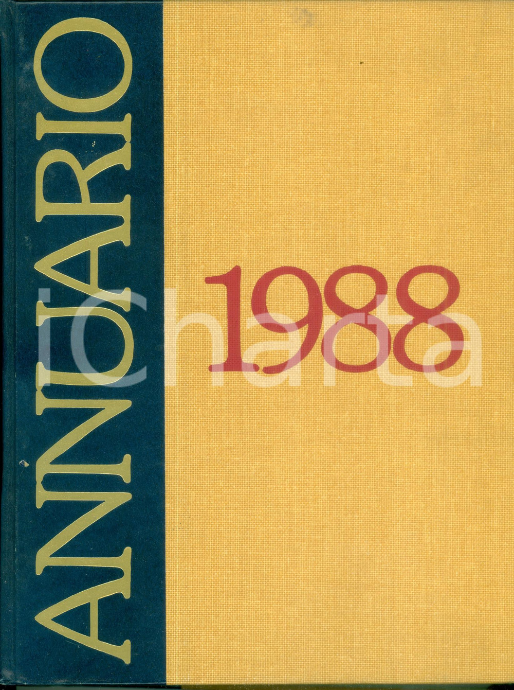 Libro, pubblicazione d epoca 1988 ENCICLOPEDIE RIZZOLI Annuario cronografico e monografico Volume ILLUSTRATO 1
