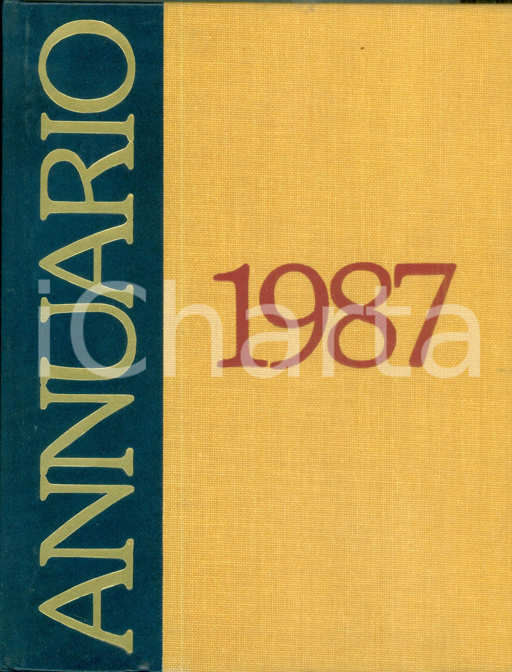 Libro, pubblicazione d epoca 1987 ENCICLOPEDIE RIZZOLI Annuario cronografico e monografico Volume ILLUSTRATO 1