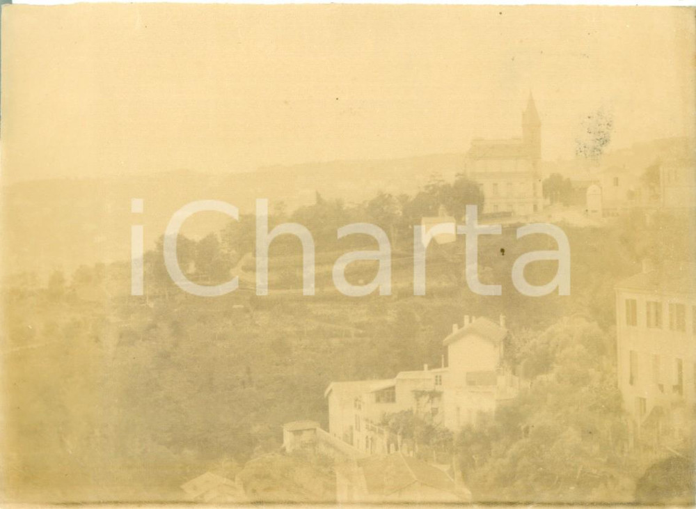 Fotografia d epoca originale 1892 SIMUSTAPHA ALGERIA Veduta del villaggio di ISLY Fotografia cm 14 x 10 1