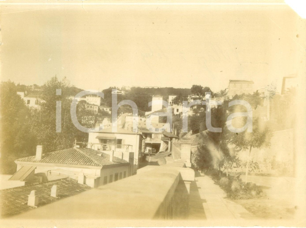 Fotografia d epoca originale 1894 ALGERIE Village et Hotel d ISLY Fotografia cm 17 x 13 1