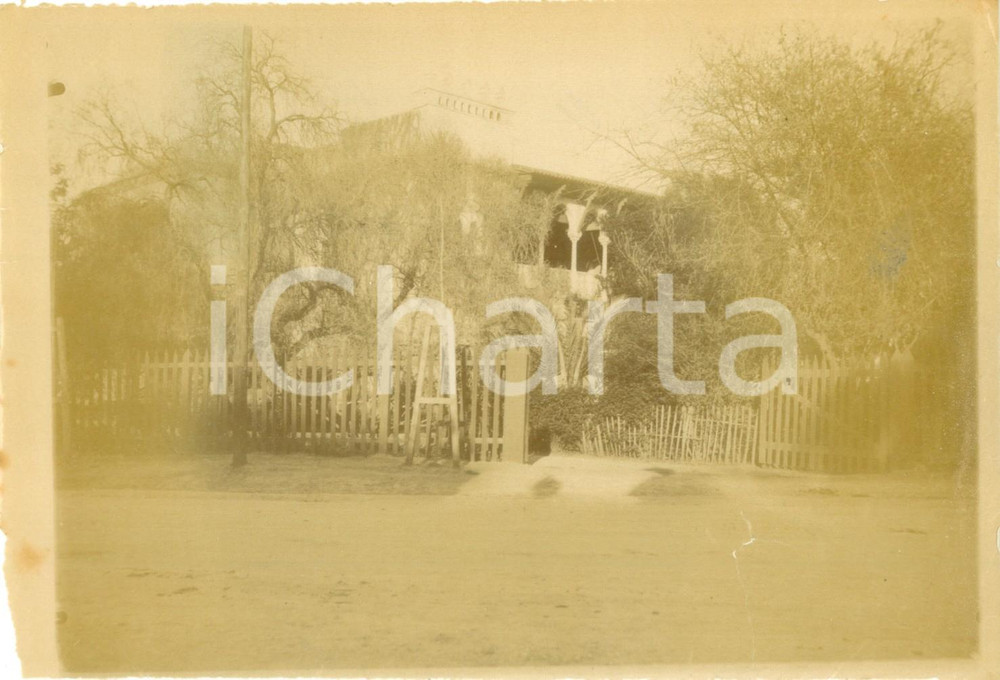 Fotografia d epoca originale 1892 SIMUSTAPHA ALGERIA Il ristorante TREMBLES Fotografia cm 18 x 12 1