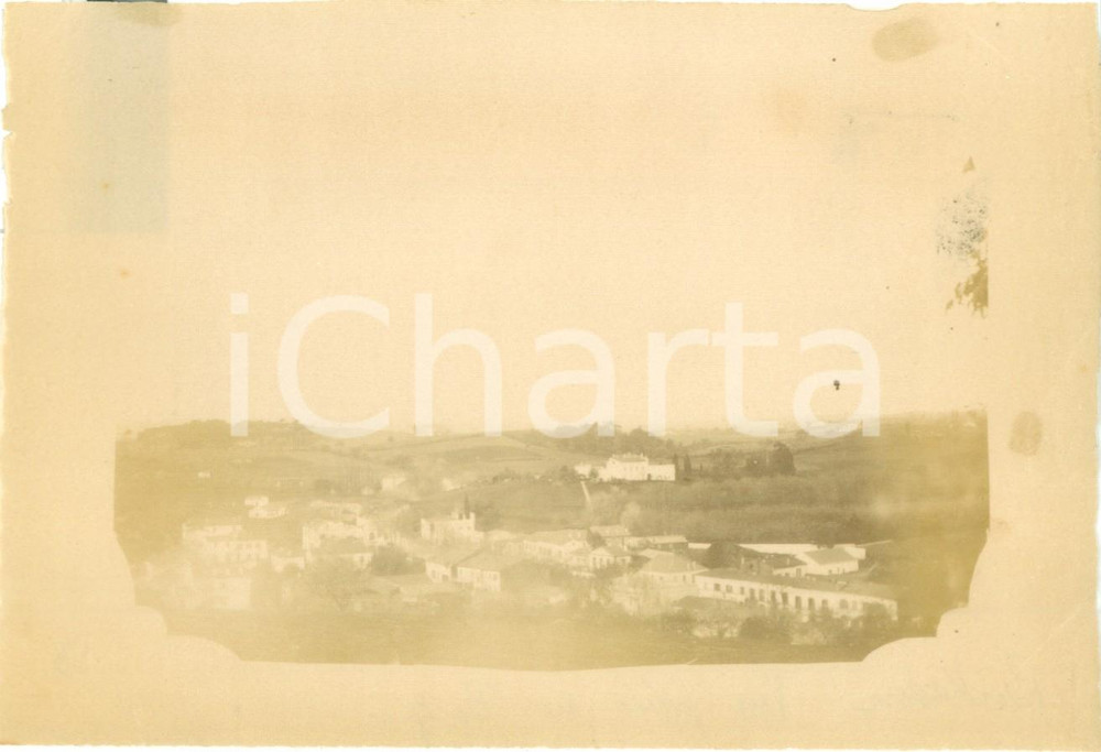 Fotografia d epoca originale 1892 BIRKADEM ALGERIA Panorama visto da BORDJ Fotografia cm 16 x 11 1