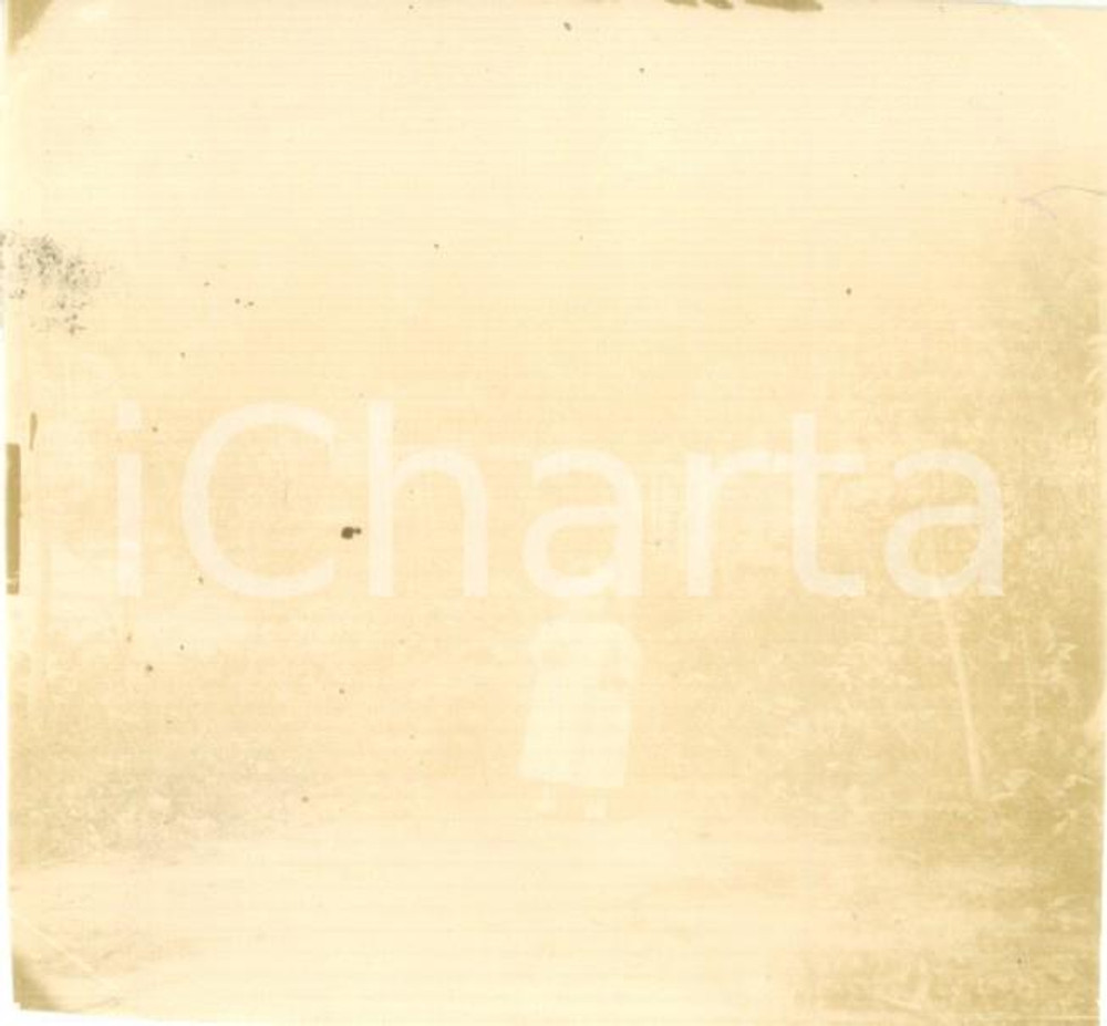 Fotografia d epoca originale 1892 MEDEA ALGERIE La piccola Rose CANTIN figlia di un ufficiale Foto cm 8 x 7 1