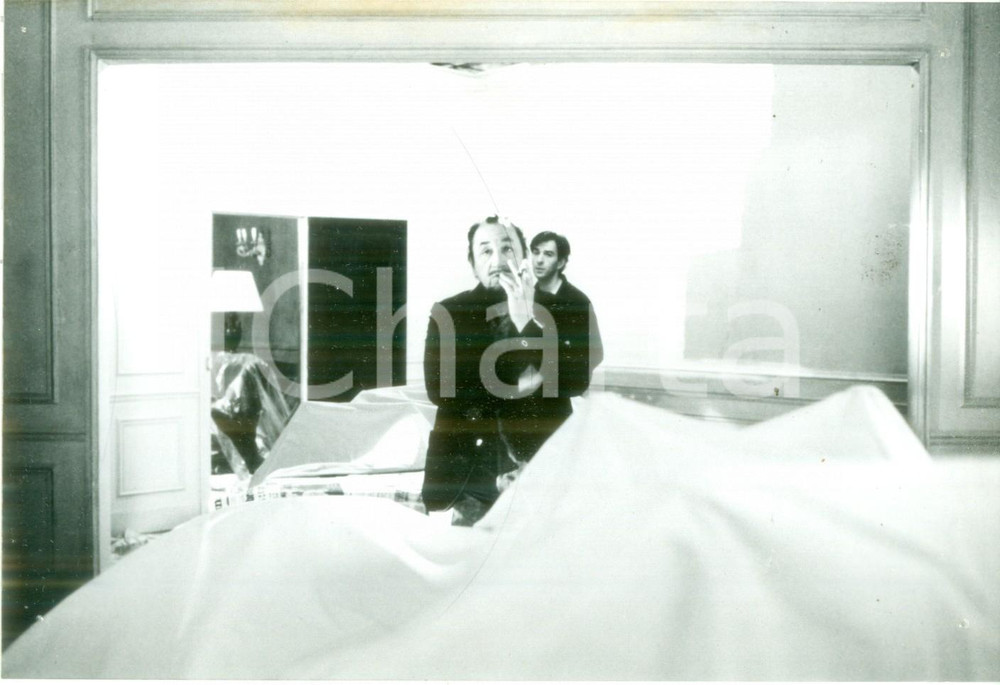 Fotografia d epoca originale 1990 FAUX ET USAGE DE FAUX Philippe NOIRET Robin RENUCCI Foto di scena 1