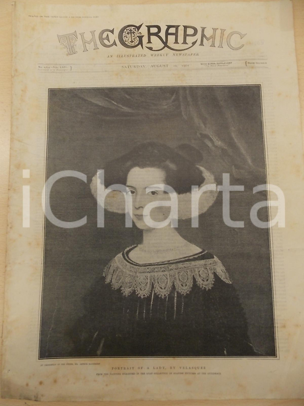 Giornale, rivista storica 1901 THE GRAPHIC The Antarctic campaign Review ILLUSTRATED vol. LXIV n° 1654 1