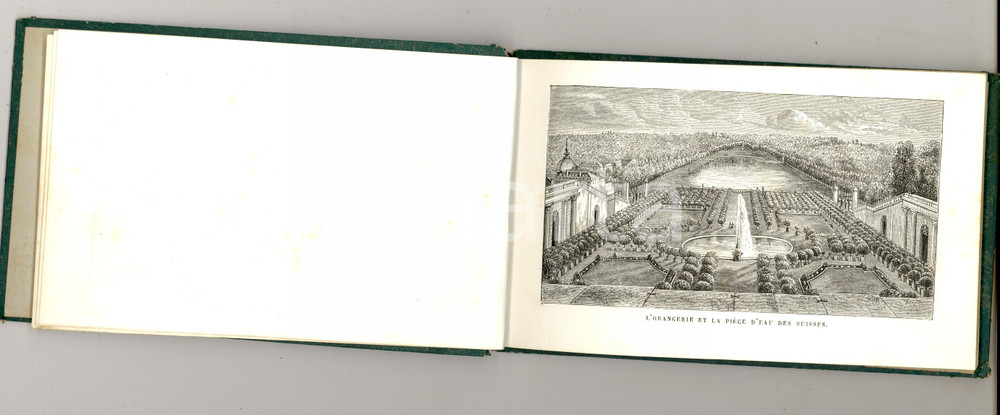 Materiale pubblicitario d’epoca 1890 ca VERSAILLES et Trianon Album 12 vues BEST et HOTELIN ed. BRUNOX 1