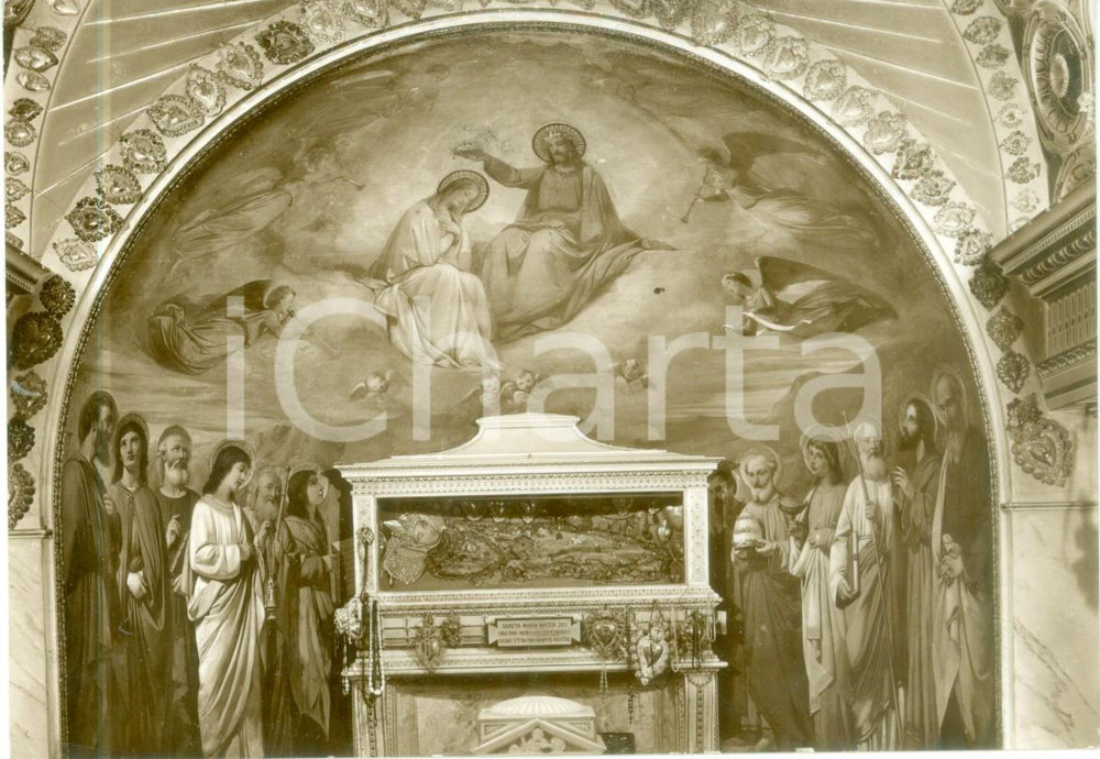 Cartolina originale da collezione 1939 CITTA  DI CASTELLO Santuario di CANOSCIO Madonna del TRANSITO Cartolina 1