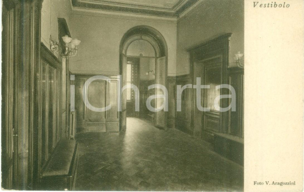 Cartolina originale da collezione 1936 MILANO Sede della Famiglia MENEGHINA in Via MERAVIGLI 7 Cartolina FP VG 1