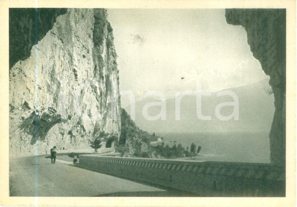 Cartolina originale da collezione 1940 ca BRESCIA Passante sulla GARDESANA occidentale Cartolina FG NV 1