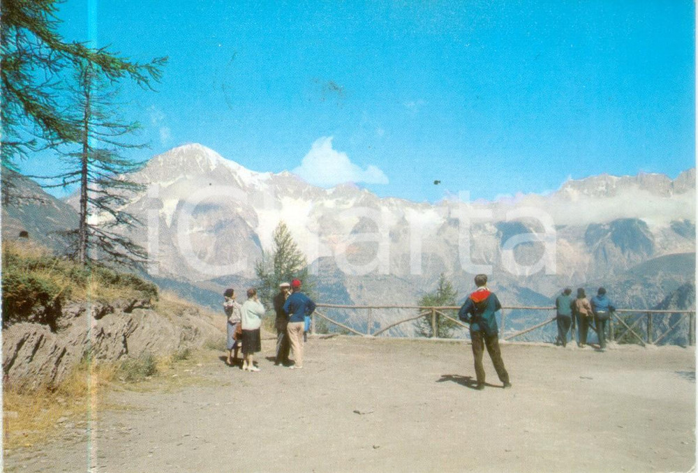 Cartolina originale da collezione 1966 MORGEX AO Hotel ANGELO & GENZIANELLA Turisti Cartolina VINTAGE FG VG 1