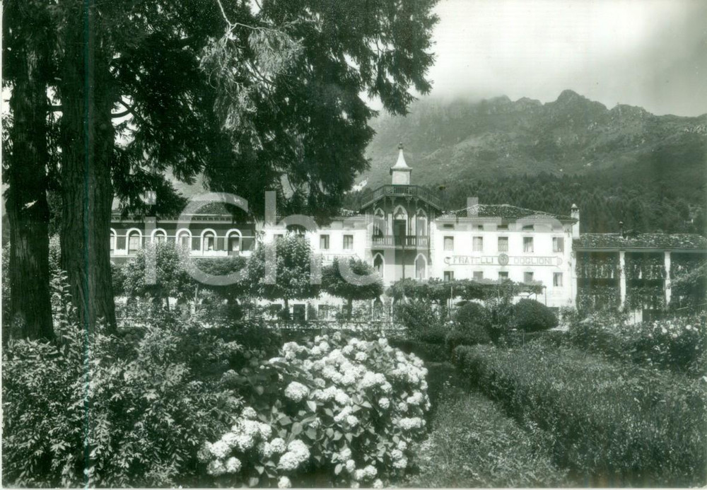 Cartolina originale da collezione 1960 SOSPIROLO BL L Albergo DOGLIONI a SUSIN Cartolina FG VG 1