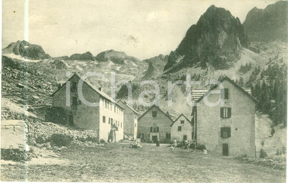 Cartolina originale da collezione 1935 ca MADONE DE FENESTRE FRANCE Sanctuaire et Hotel Cartolina FP VG 1