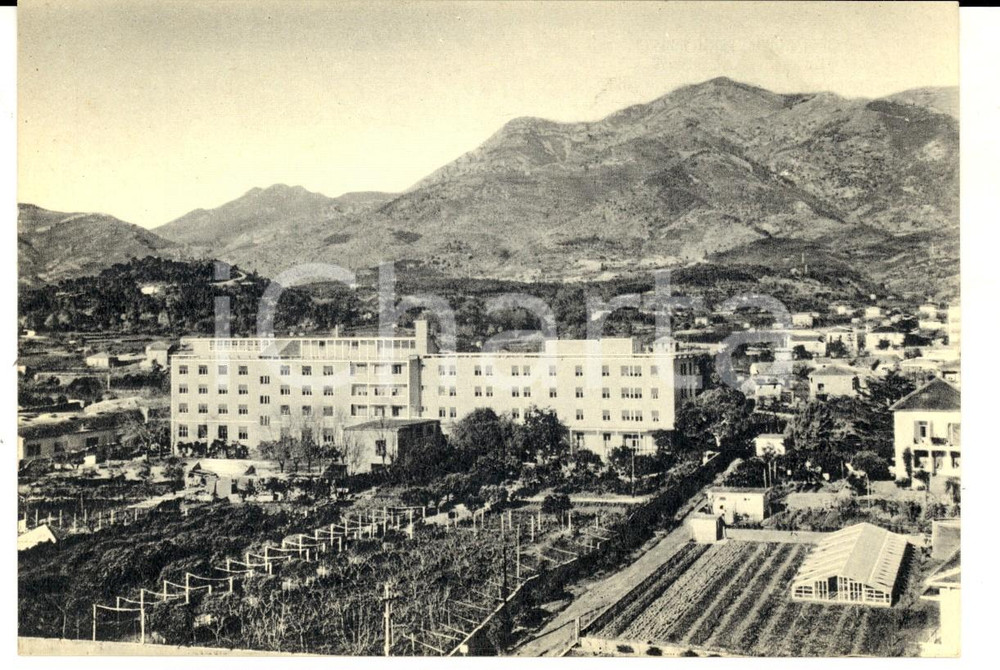 Cartolina originale da collezione 1977 LOANO SV Opera DIVIN PRIGIONIERO  Casa del Sacerdote Cartolina FG VG 1