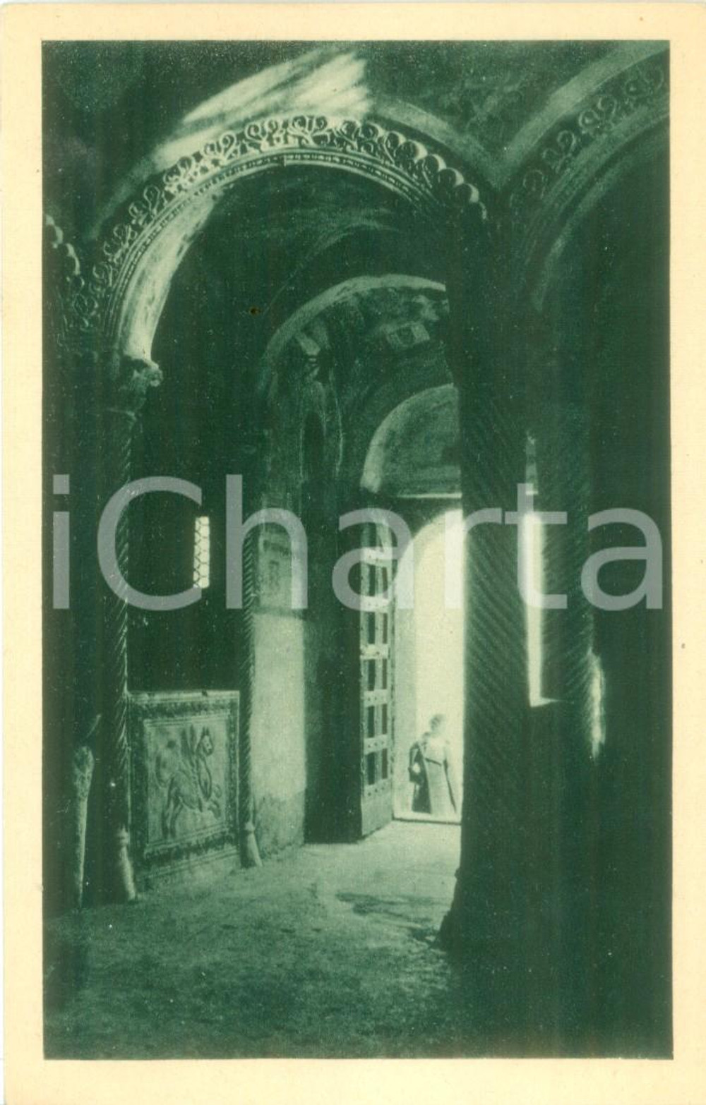 Cartolina originale da collezione 1942 CIVATE LC Basilica di San Pietro al Monte Cartolina postale FP NV 1