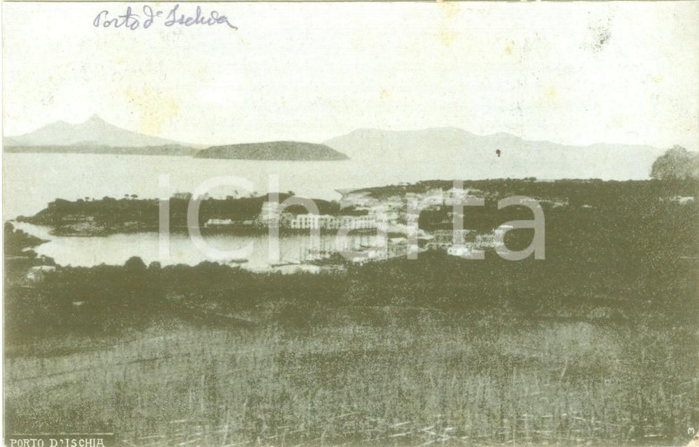 Cartolina originale da collezione 1935 ca ISCHIA NA Panorama di Porto d ischia Cartolina FP NV 1