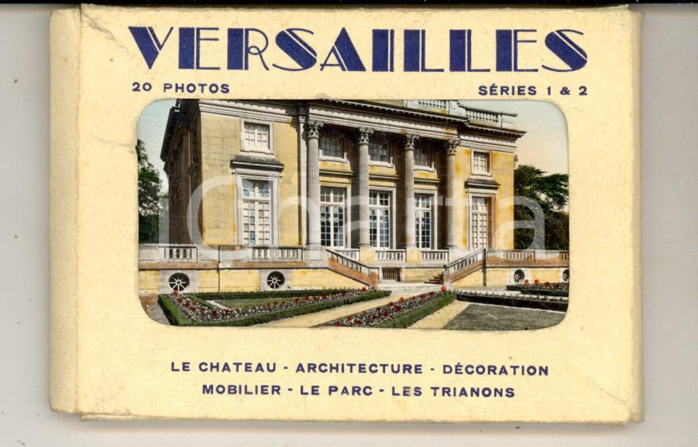 1960 ca VERSAILLES Album souvenir 20 photos *Editions CHANTAL 9x6 cm