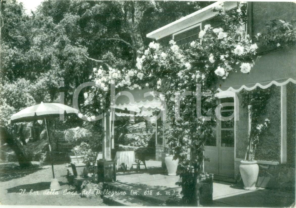 Cartolina originale da collezione 1961 RAPALLO GE Santuario Nostra Signora di MONTALLEGRO Cartolina FG VG 1
