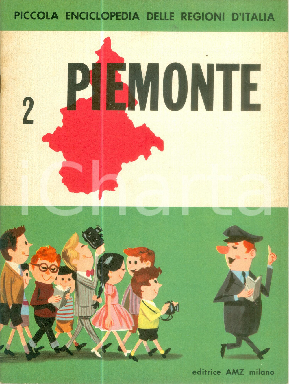 Libro, pubblicazione d epoca 1963 PICCOLA ENCICLOPEDIA Regioni d Italia PIEMONTE Volumetto ILLUSTRATO 1