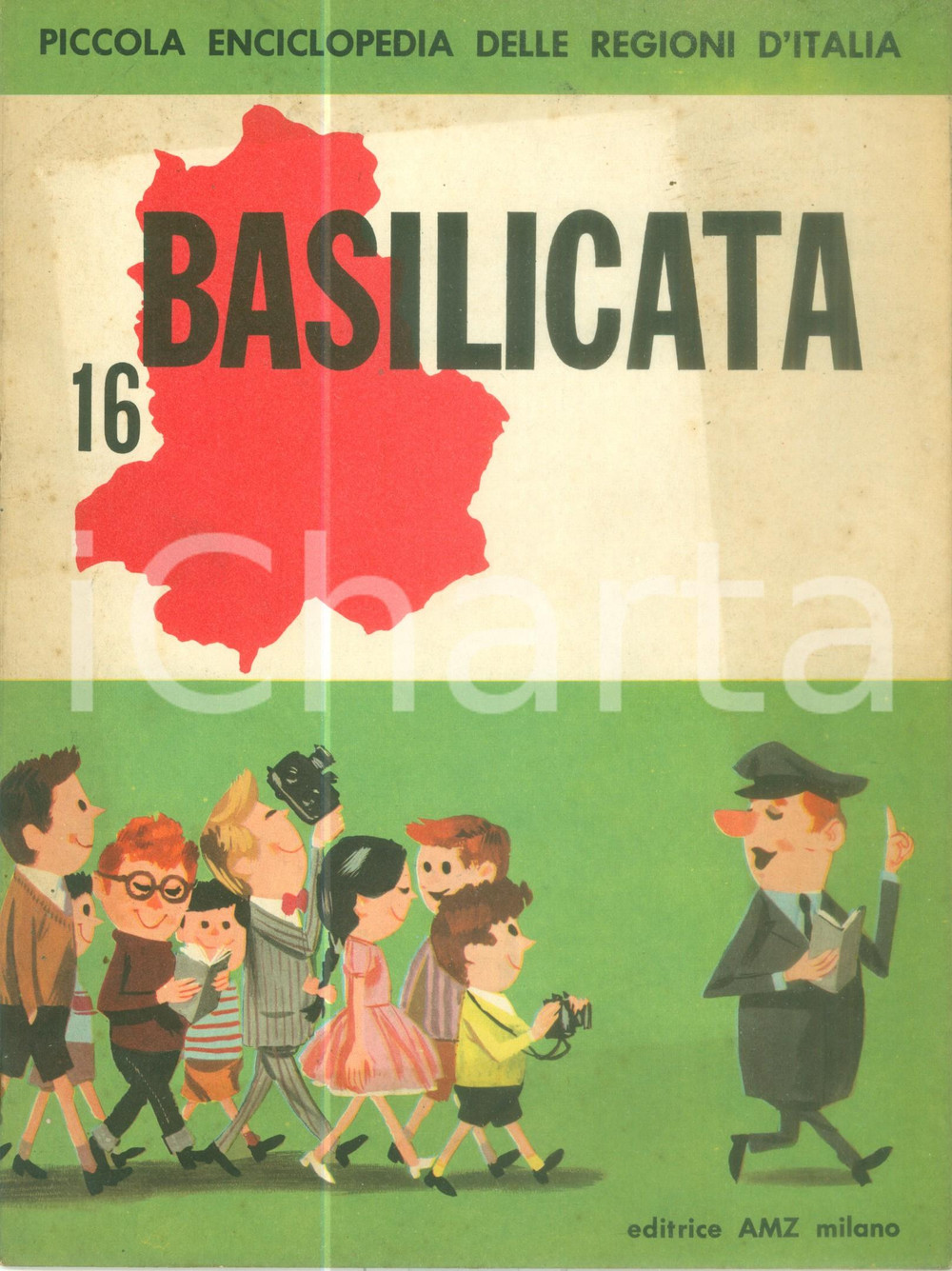 1963 PICCOLA ENCICLOPEDIA Regioni d'Italia BASILICATA Volumetto ILLUSTRATO