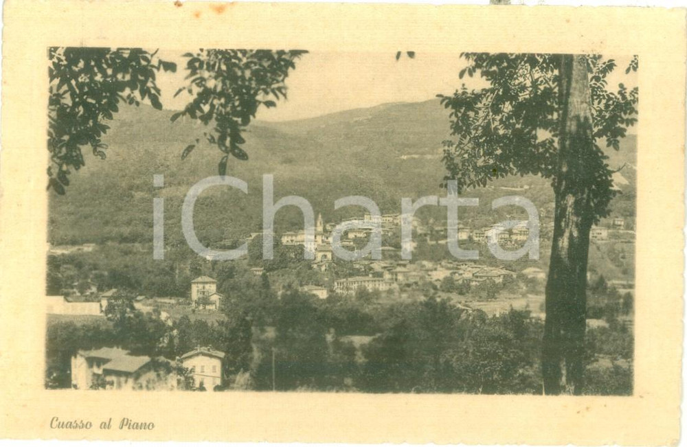Cartolina originale da collezione 1950 CUASSO AL MONTE VA Panorama di Cuasso al Piano Cartolina FP VG 1
