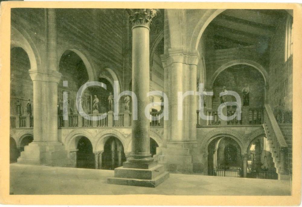 Cartolina originale da collezione 1940 ca VERONA Basilica Abbaziale San Zeno Maggiore Cartolina FG NV 1