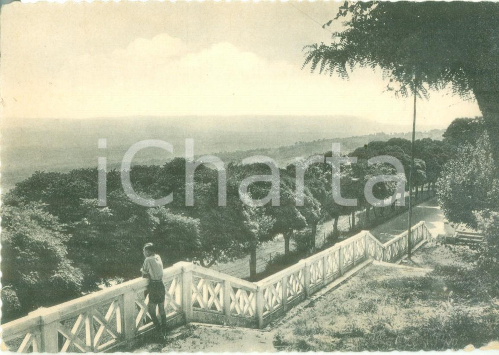 Cartolina originale da collezione 1958 CINGOLI MC Panorama della stazione climatica Cartolina FG VG 1