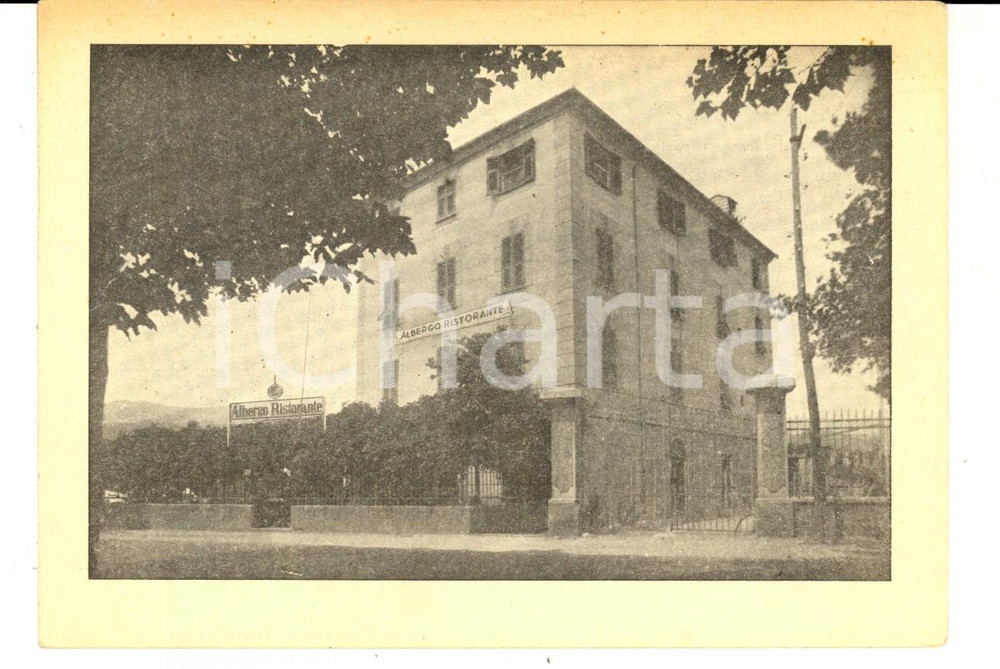 Cartolina originale da collezione 1940 ca ALBISOLA CAPO SV Albergo Ernesta COLOMBINO GROSSO Cartolina FG NV 1