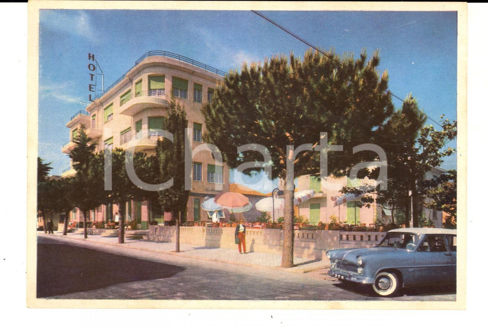 Cartolina originale da collezione 1960 ca LOANO SV Hotel ristorante EUROPA Cartolina postale FG NV 1