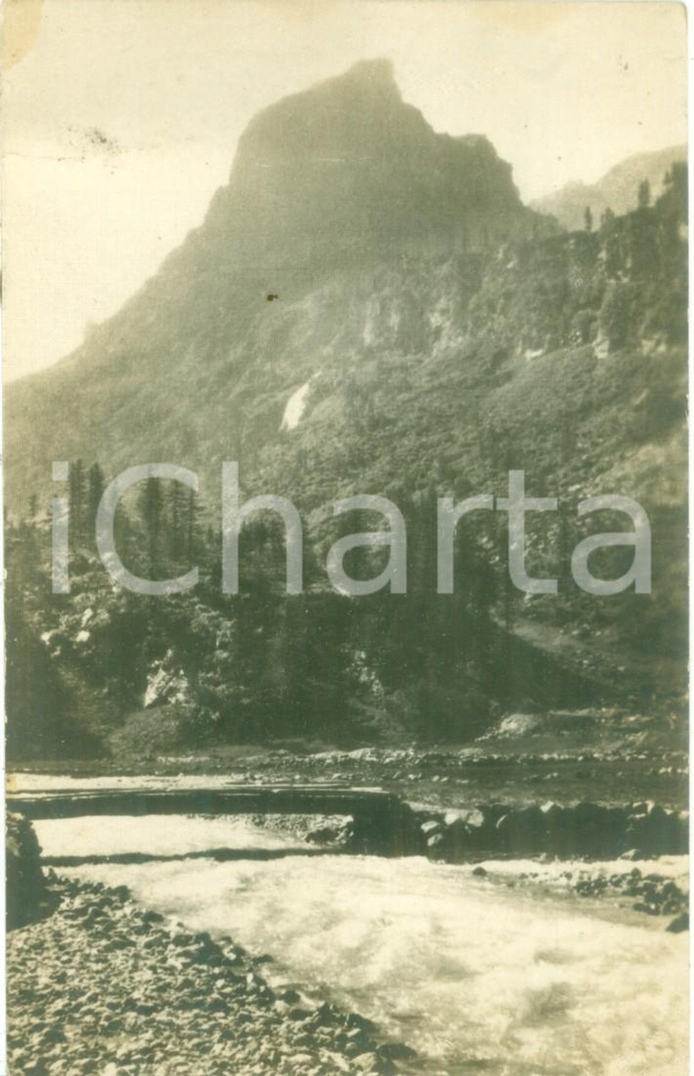 Cartolina originale da collezione 1925 ca BALME TO Monte TOVO dal Piano della Mussa Cartolina FP NV 1