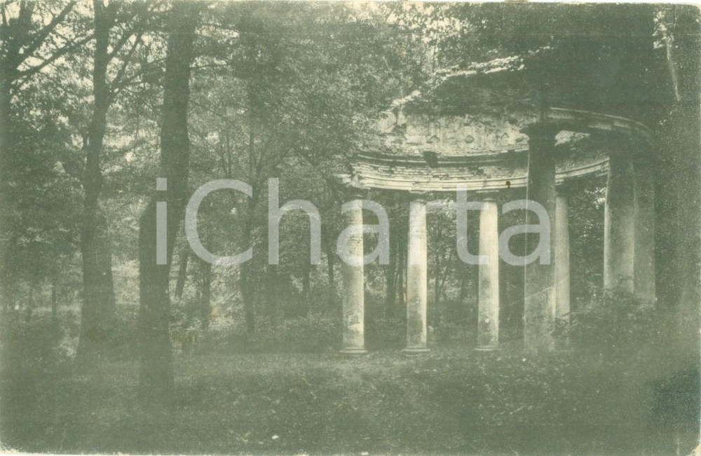 Cartolina originale da collezione 1935 ca PARMA Giardini pubblici Tempio d ARCADIA Cartolina FP NV 1