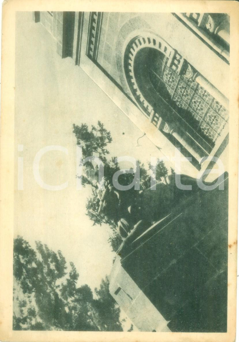 Cartolina originale da collezione 1940 ca ADDIS ABEBA ETIOPIA AOI Particolare del Mausoleo Cartolina FG NV 1