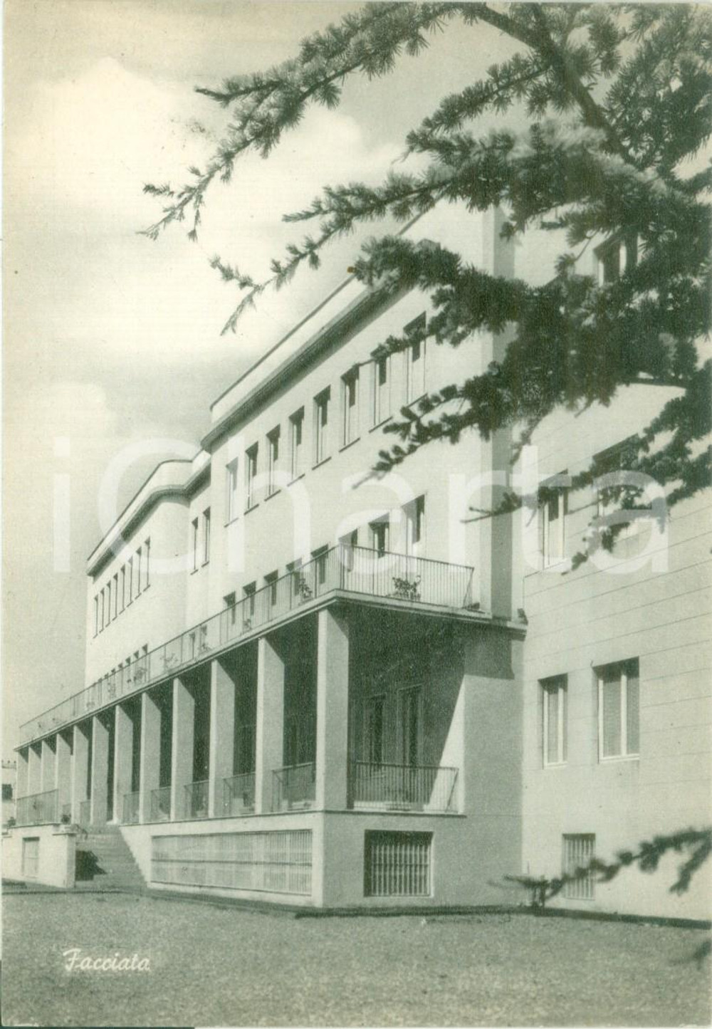 Cartolina originale da collezione 1950 ca CASTELLANZA Scuola Apostolica Camilliana Fratelli Infermieri Cartolina 1