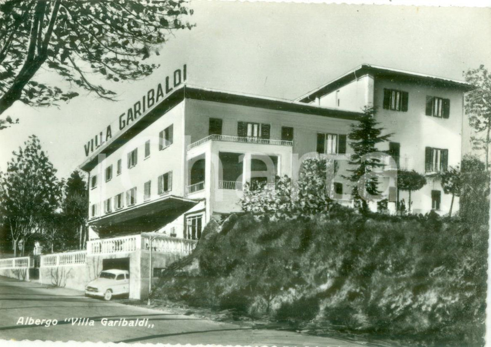 Cartolina originale da collezione 1959 CHIANCIANO TERME SI Facciata Albergo Villa GARIBALDI Cartolina FG VG 1